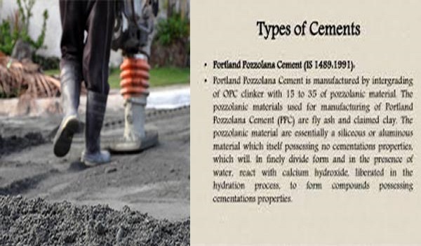 Portland Pozzolana Cement Uses